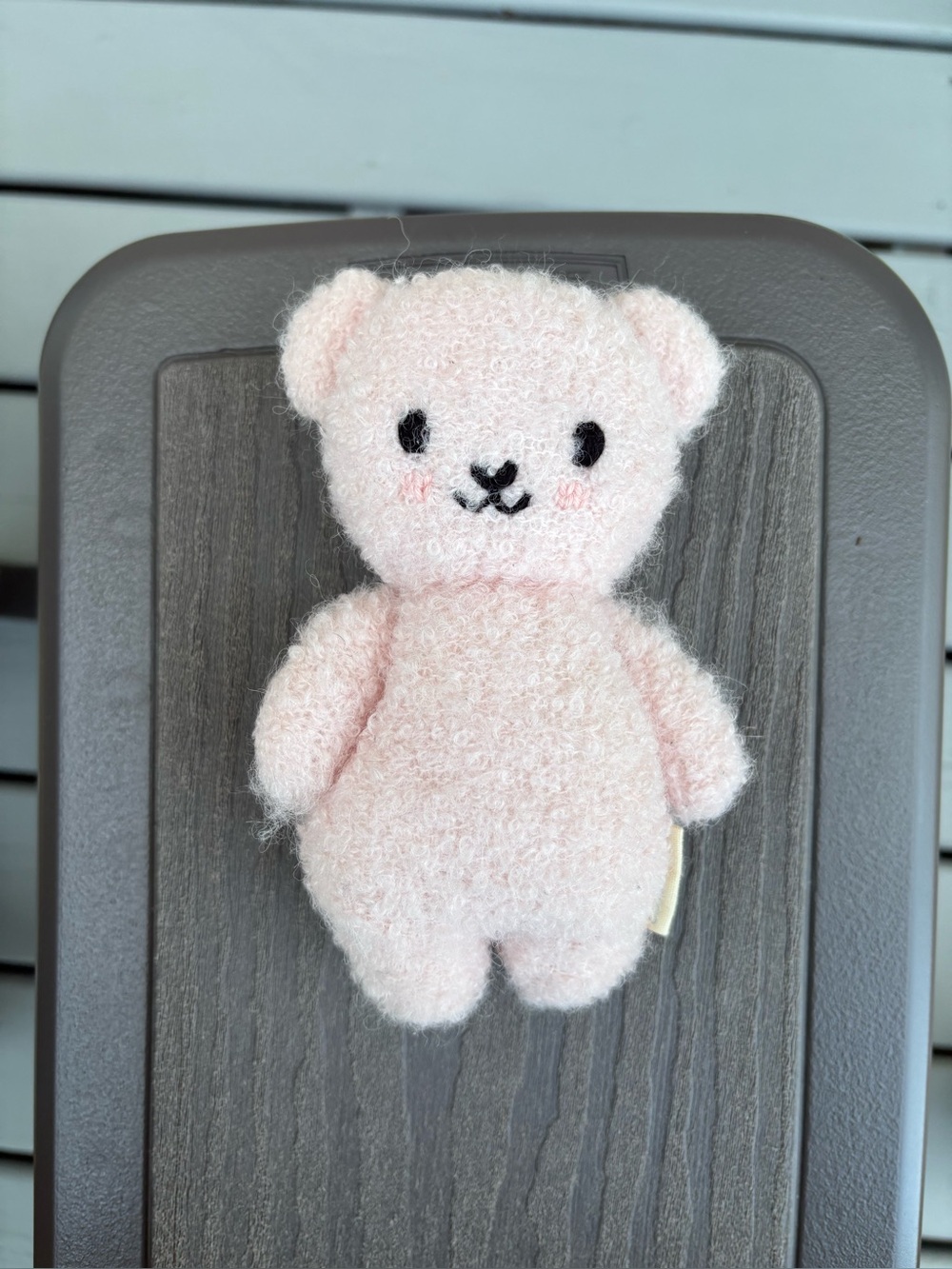Cuddle+Kind - Baby Bouclé Bear (Strawberry)